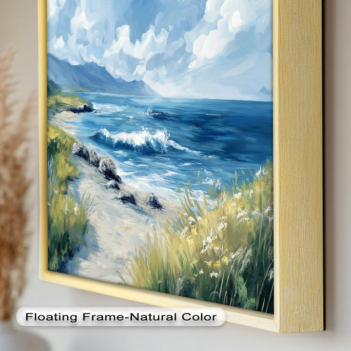 Ocean Breeze – Seaside Landscape Oil Painting