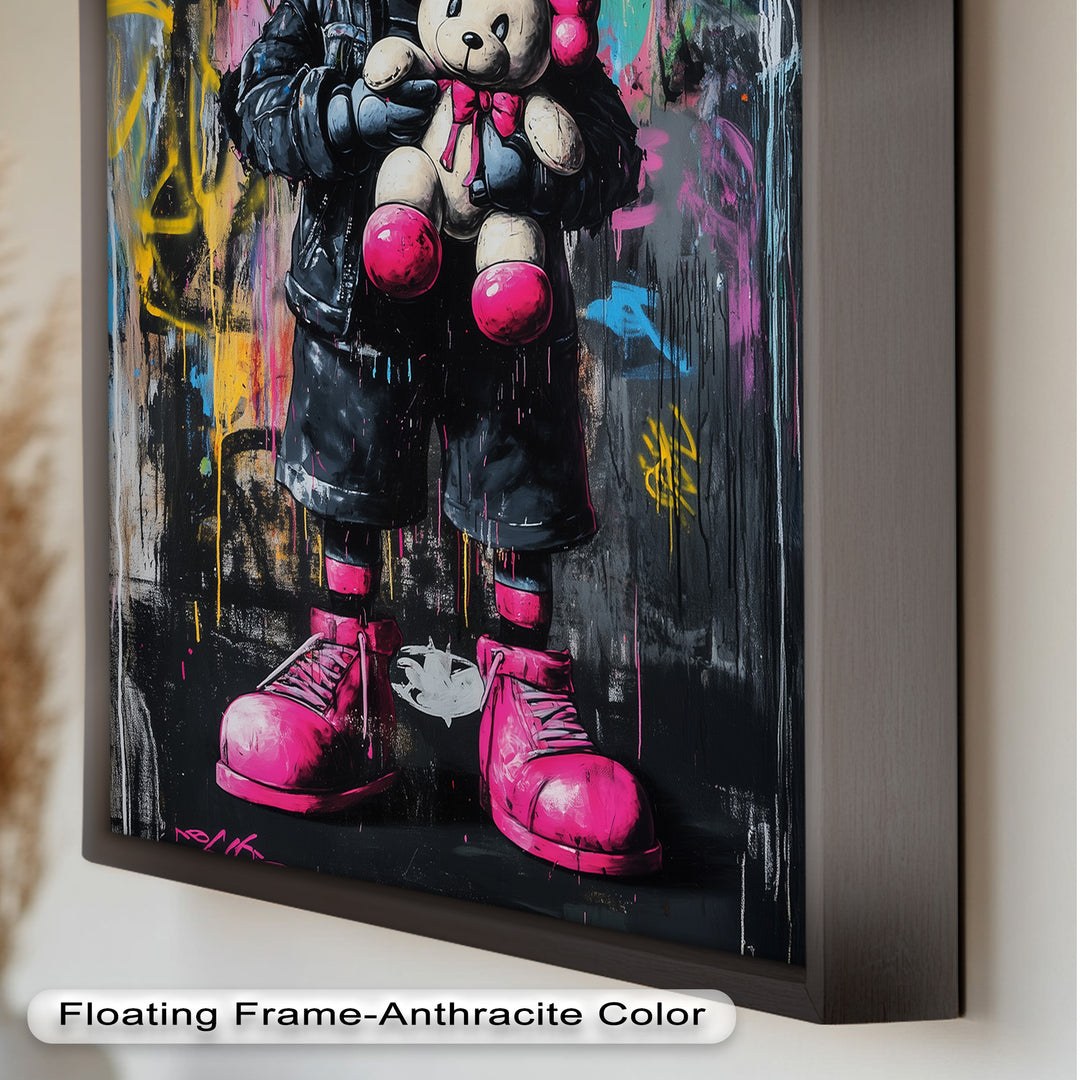 Embrace the Chaos – KAWS Oil Painting