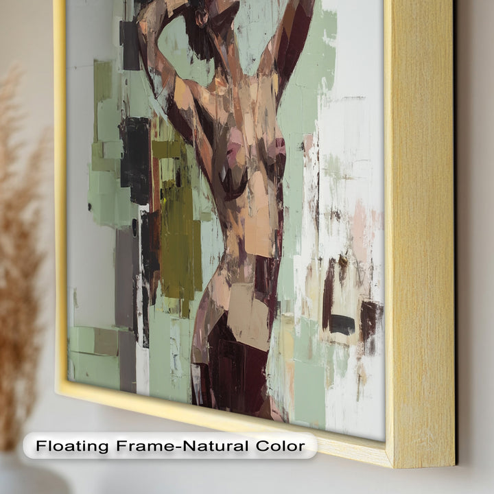 Sensual Geometry – Contemporary Female Nude Oil Painting