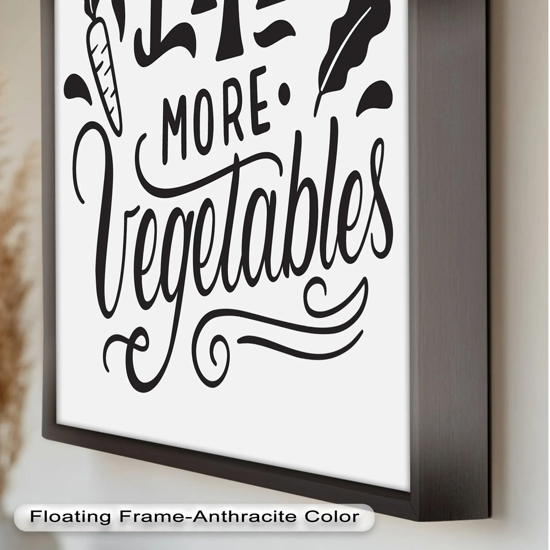 Eat More Vegetables – Modern Oil Painting - MyPhotoStation