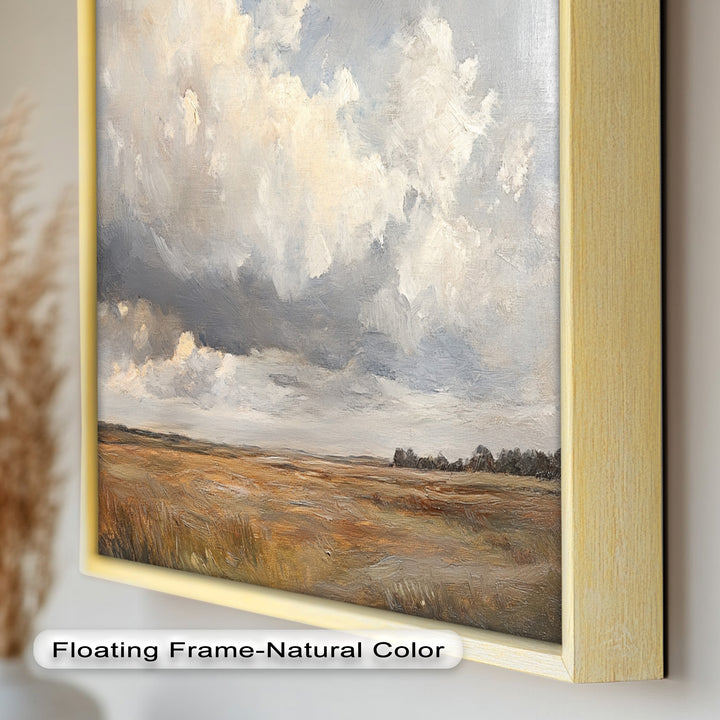 Prairie Horizon – Vintage Oil Painting