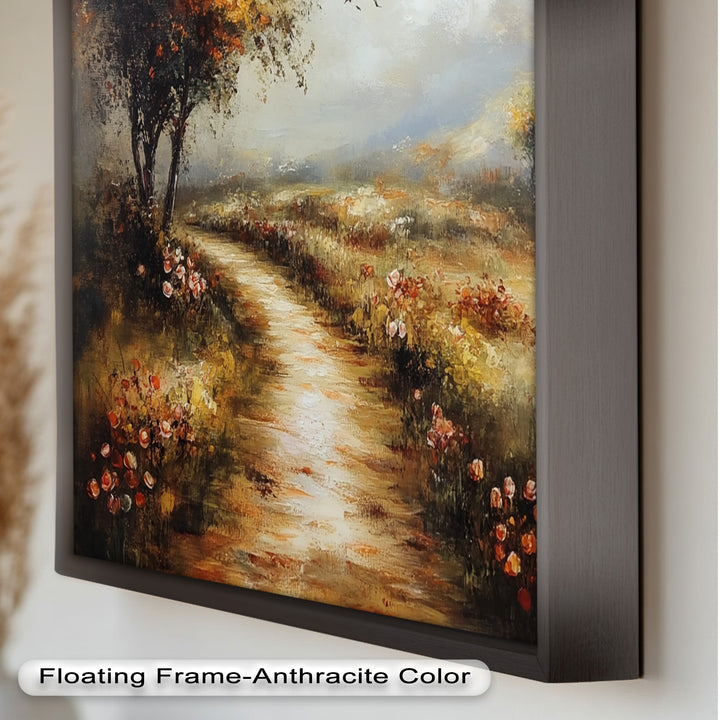 Winding Path Landscape - Impressionism Oil Painting