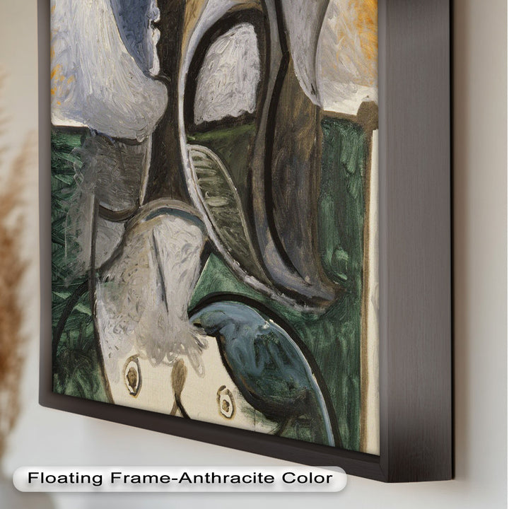 Fragmented Grace – Expressive Female Form in Picasso-Style Oil Painting