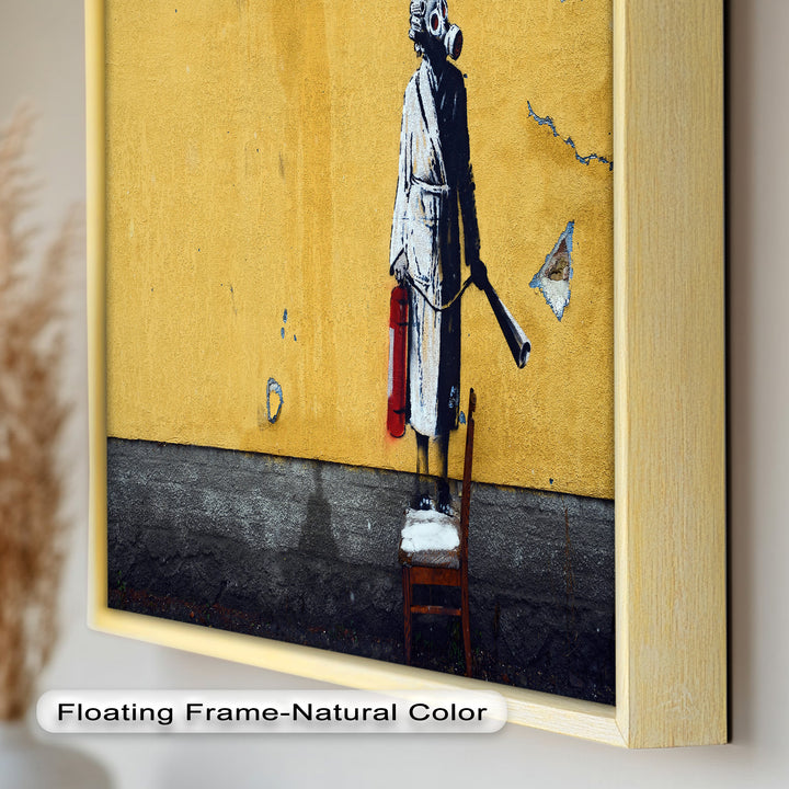 Domestic Rebellion – Banksy Oil Painting