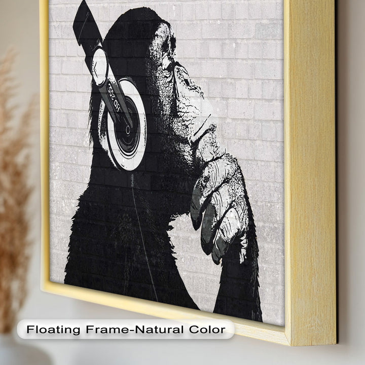 Contemplative Chimp – Banksy Oil Painting