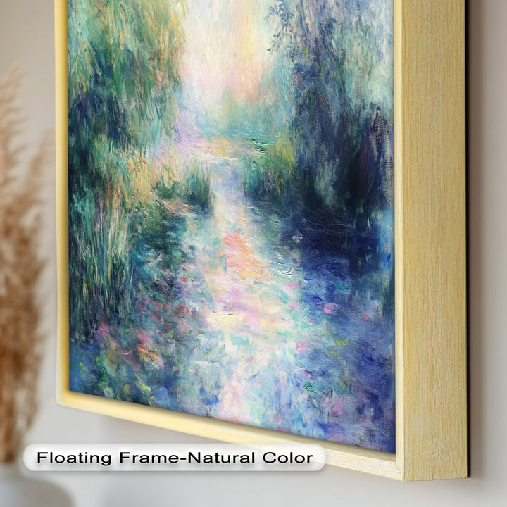 Whispering Riverbank at Dusk – Impressionist Landscape Oil Painting