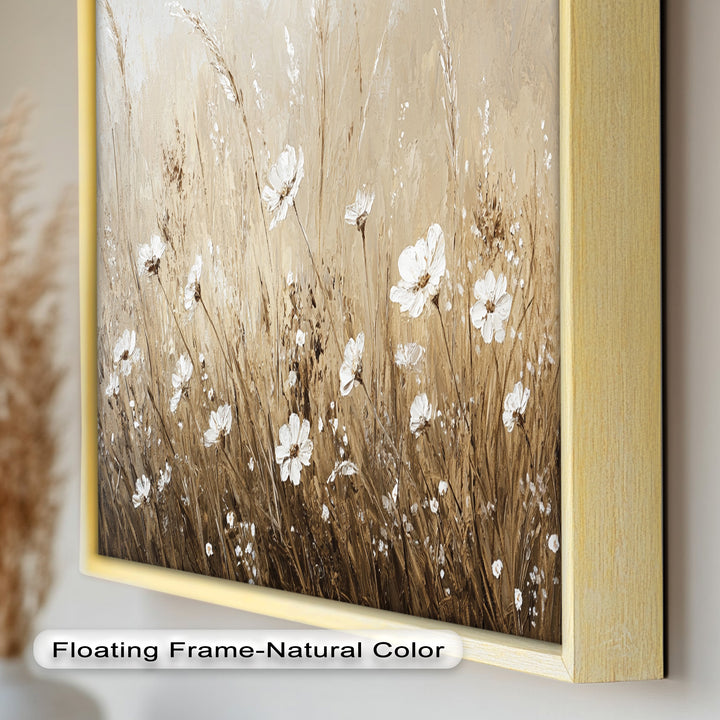 Whispers of Wheat – Floral Oil Painting