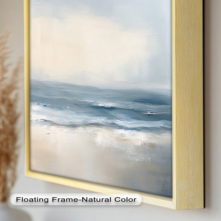 Ocean Wall Art - Minimalist Seascape Oil Painting