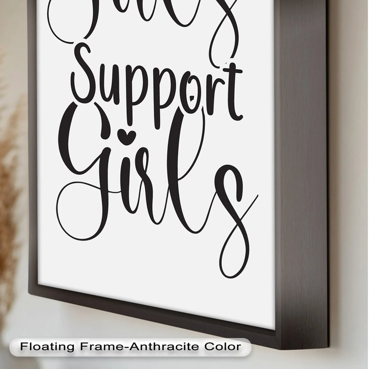 Girls Support Girls – Oil Painting - MyPhotoStation