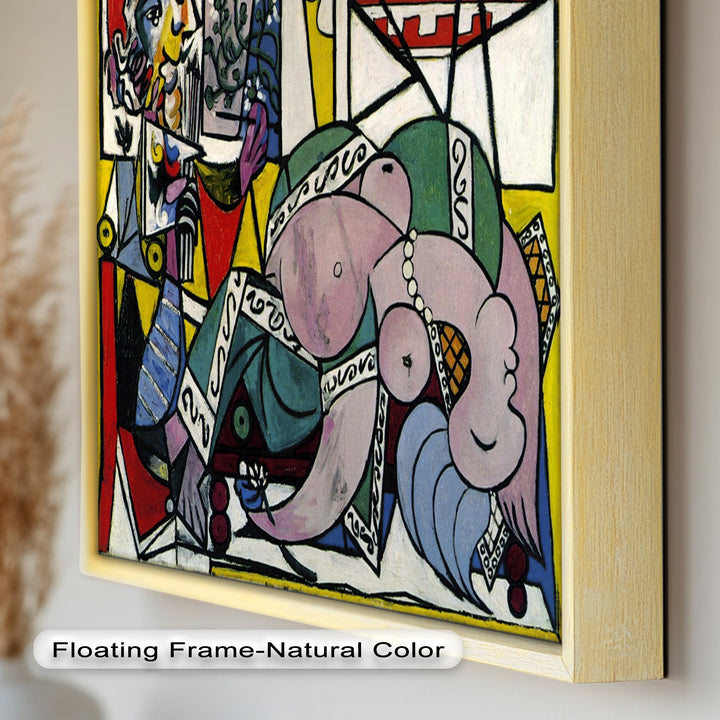 Reclining Muse – Cubist Expression of Sensuality Picasso Oil Painting