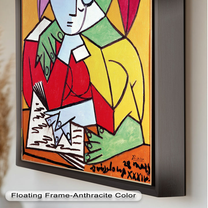 Harmony in Study – Embrace of Minds Picasso Oil Painting