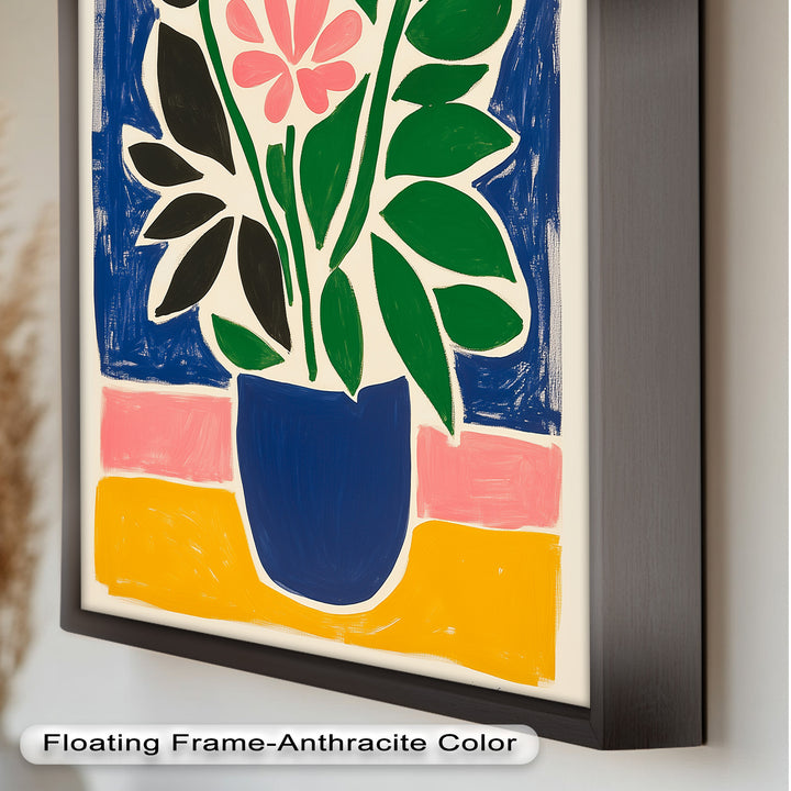 Vibrant Vase Composition – Modern Fauvist Oil Painting