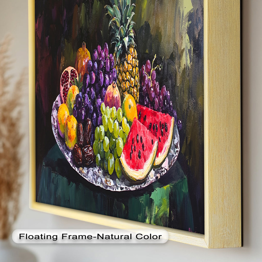 Exotic Fruit Kitchen Decor –  Still Life Oil Painting