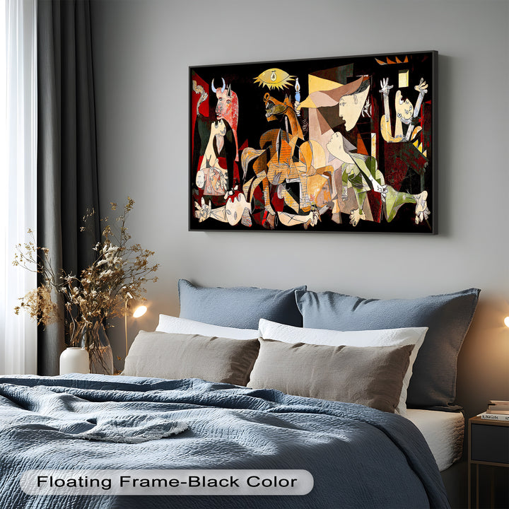 Fragmented Reflection – Abstract Portrait Picasso Oil Painting