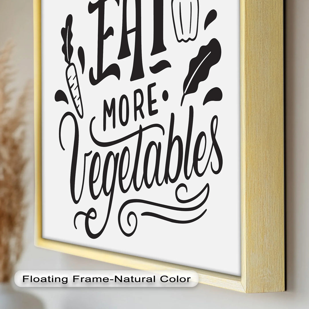 Eat More Vegetables – Modern Oil Paintings - MyPhotoStation