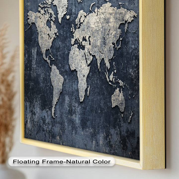 World Map – Modern Oil Paintings