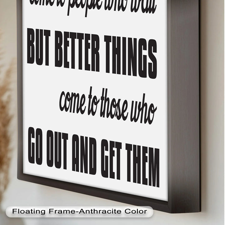 Good Things Come to People Who Wait – Oil Painting - MyPhotoStation