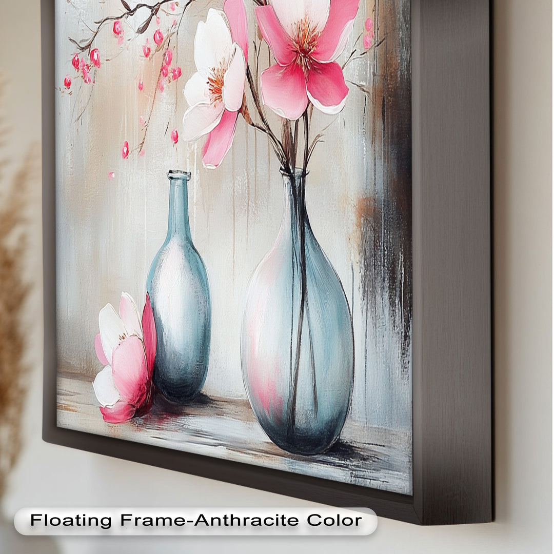 Soft Pink Magnolia - Flower Oil Painting
