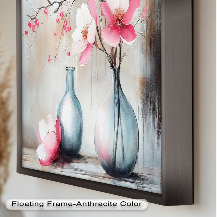 Soft Pink Magnolia - Flower Oil Painting