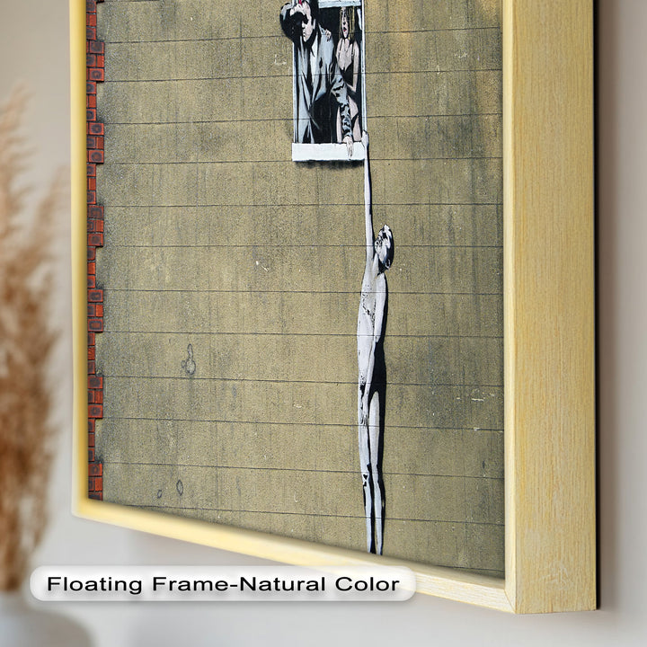 Love in Suspense – Banksy Oil Painting