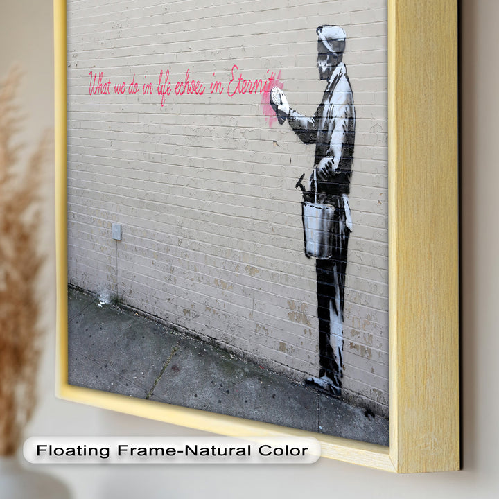 Echoes in Eternity – Banksy Oil Painting