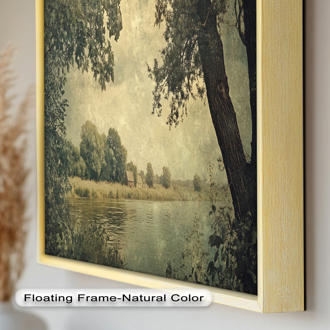 Riverbank Landscape – Countryside Oil Paintings
