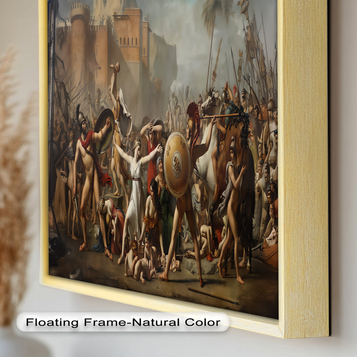 The Sabine Women Intervene – Classicism Oil Painting