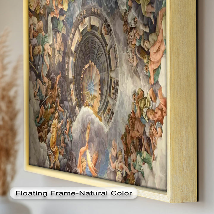 Assumption of the Virgin by Correggio – Renaissance Ceiling Oil Painting