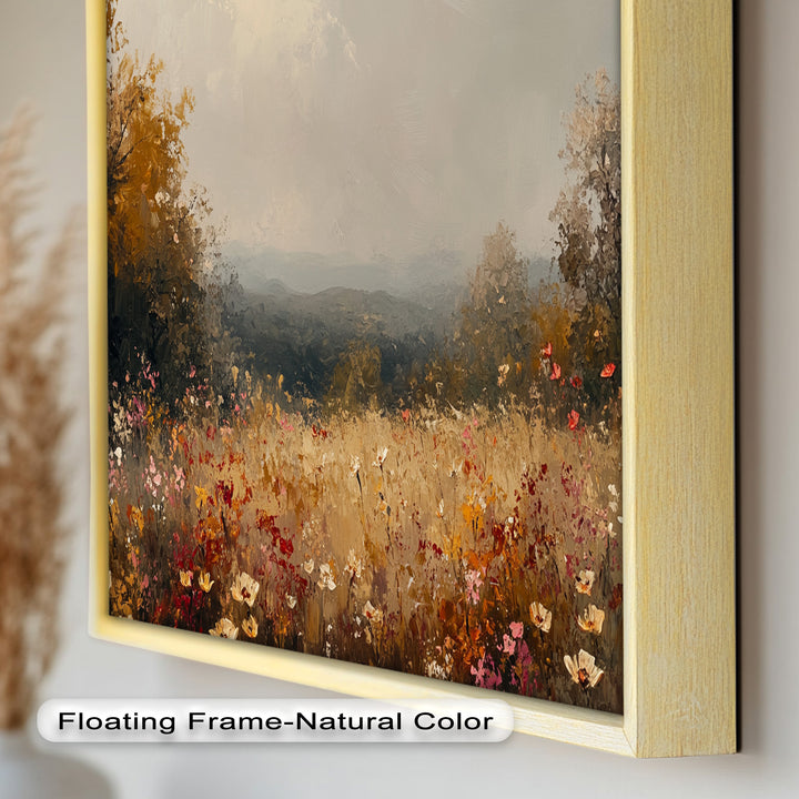 Classic Wildflower Art – Timeless Floral Oil Painting