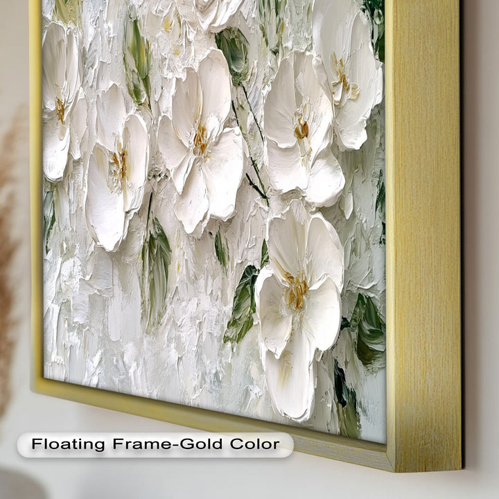 White Flower – Botanical Oil Paintings