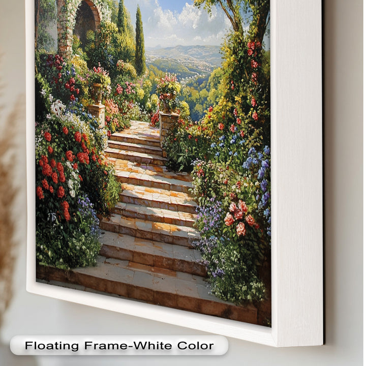 Garden of Eternal Bloom – Renaissance Oil Painting
