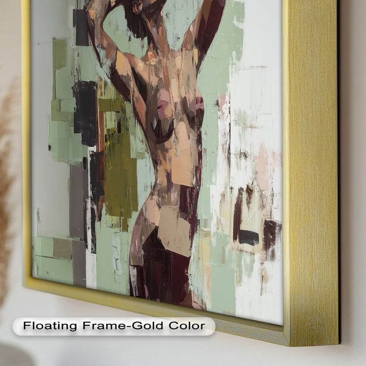 Sensual Geometry – Contemporary Female Nude Oil Painting