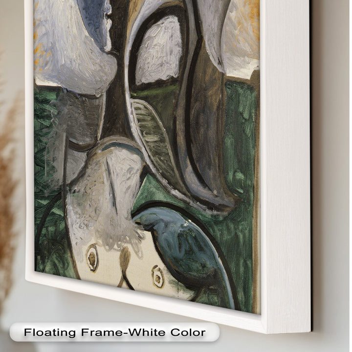 Fragmented Grace – Expressive Female Form in Picasso-Style Oil Painting