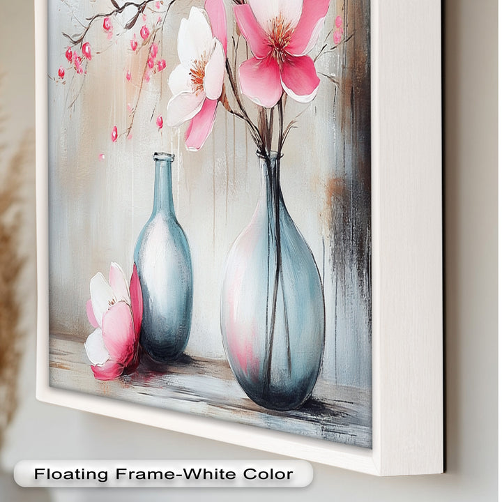 Soft Pink Magnolia - Flower Oil Painting