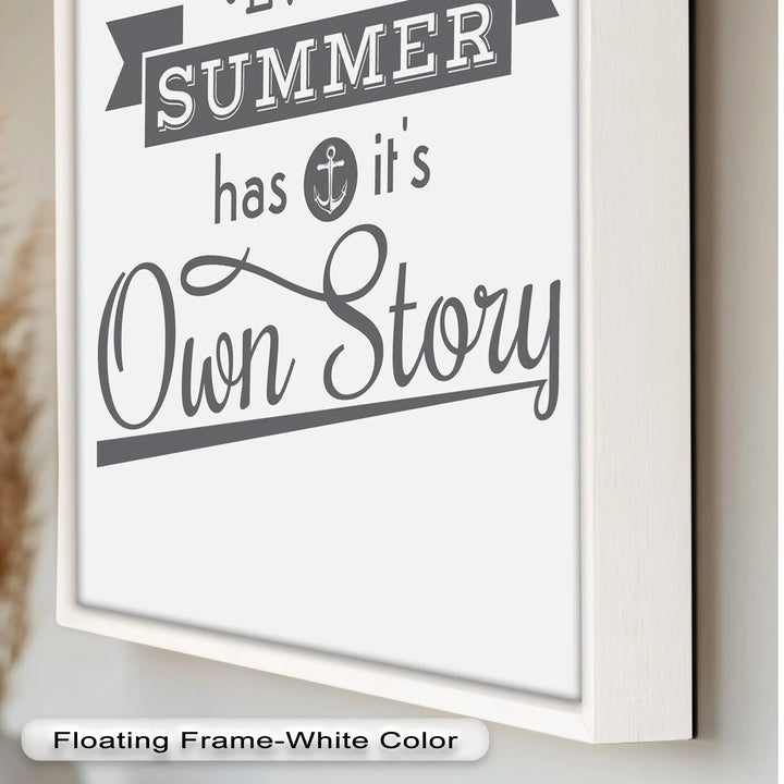 Every Summer Has Its Own Story – Oil Painting - MyPhotoStation