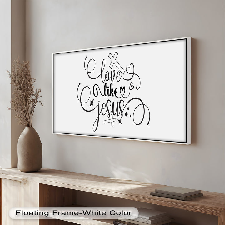 Love Like Jesus – Christian Oil Painting