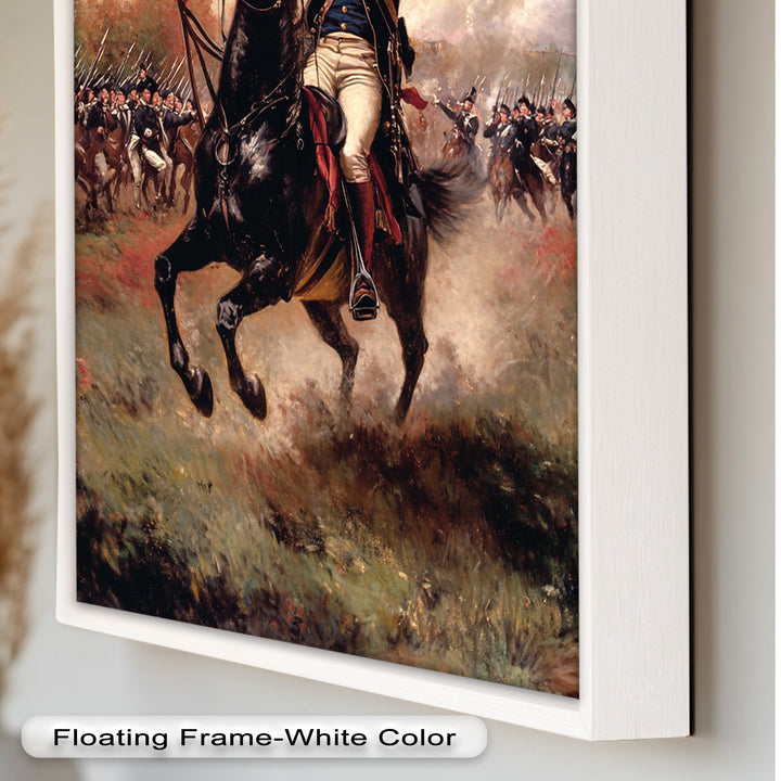 Ride of the Republic – Patriotic Commander Oil Painting
