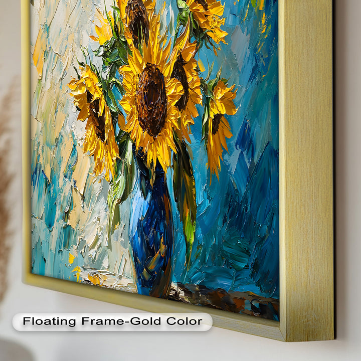 Sunflower Bouquet – Botanical Oil Painting