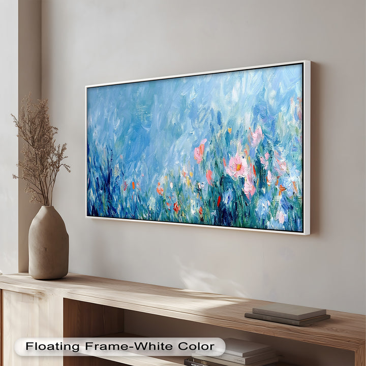 Abstract Floral - Impressionist Oil Painting