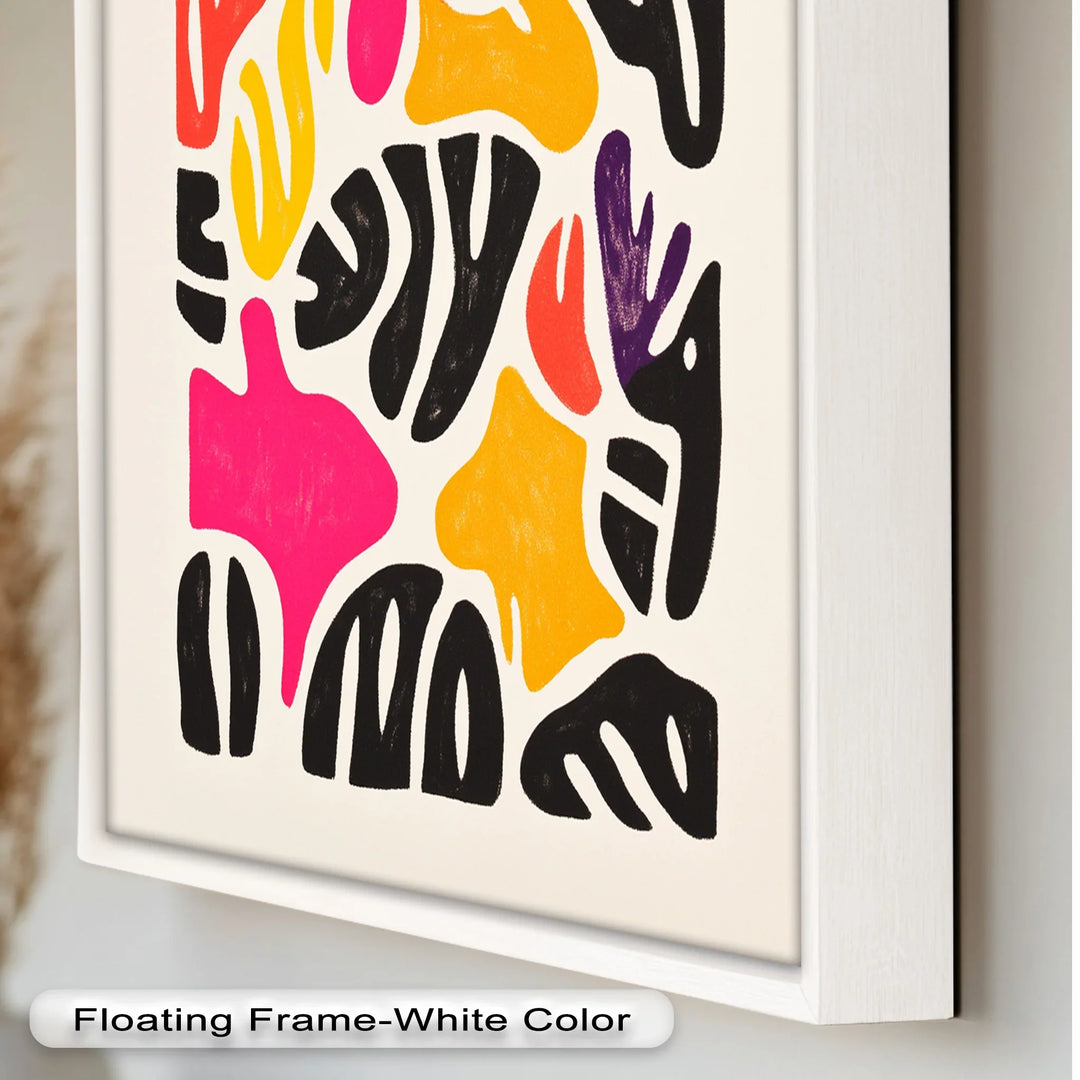 Chromatic Rhythm – Abstract Fauvist Oil Painting - MyPhotoStation