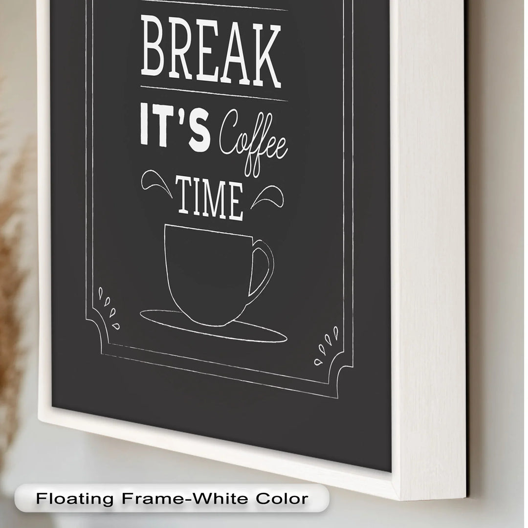 Take a Break – Coffee Time Oil Painting - MyPhotoStation