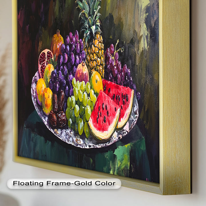 Exotic Fruit Kitchen Decor –  Still Life Oil Painting