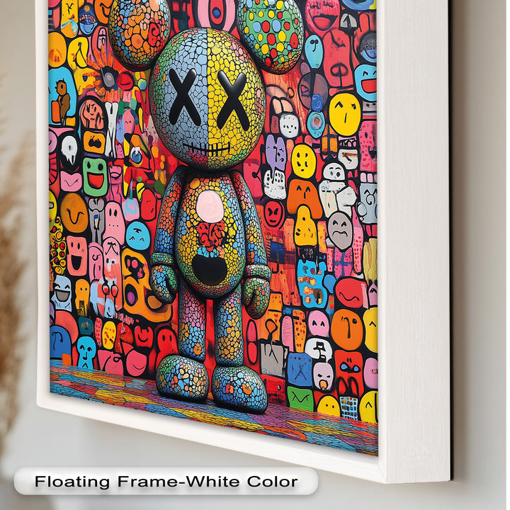 Mosaic Madness – KAWS Oil Painting