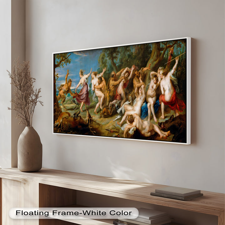 The Ravishing of the Maenads – Mythological Oil Painting
