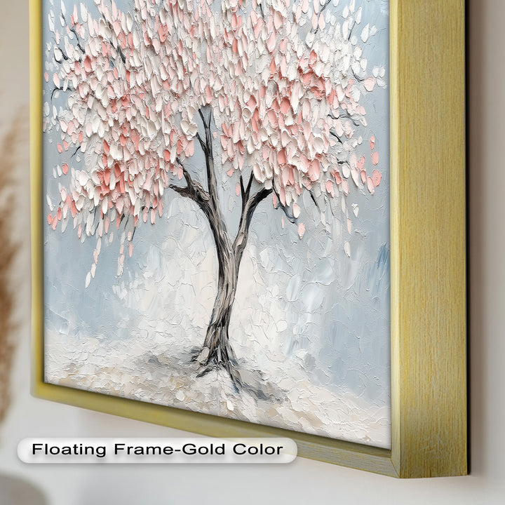 Blossoming Cherry Tree – Floral Oil Painting
