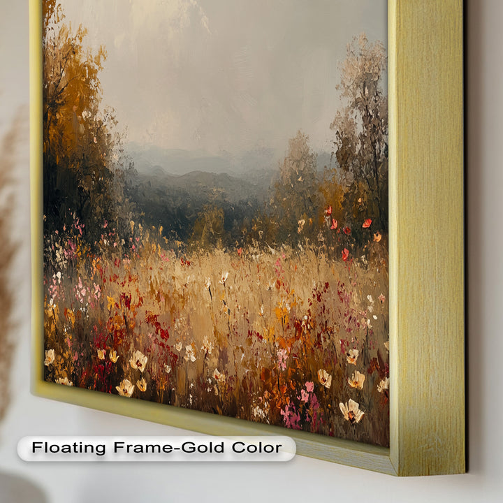 Classic Wildflower Art – Timeless Floral Oil Painting