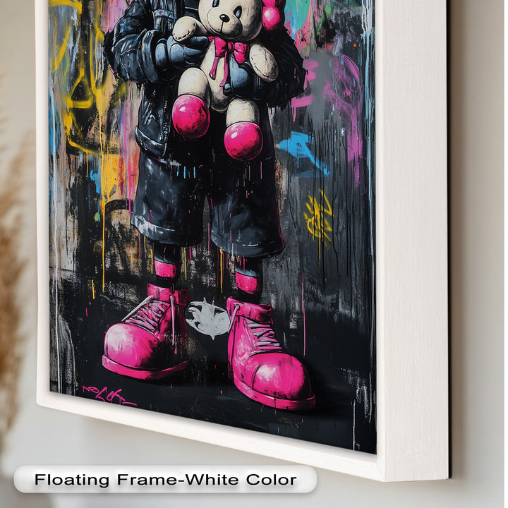 Embrace the Chaos – KAWS Oil Painting