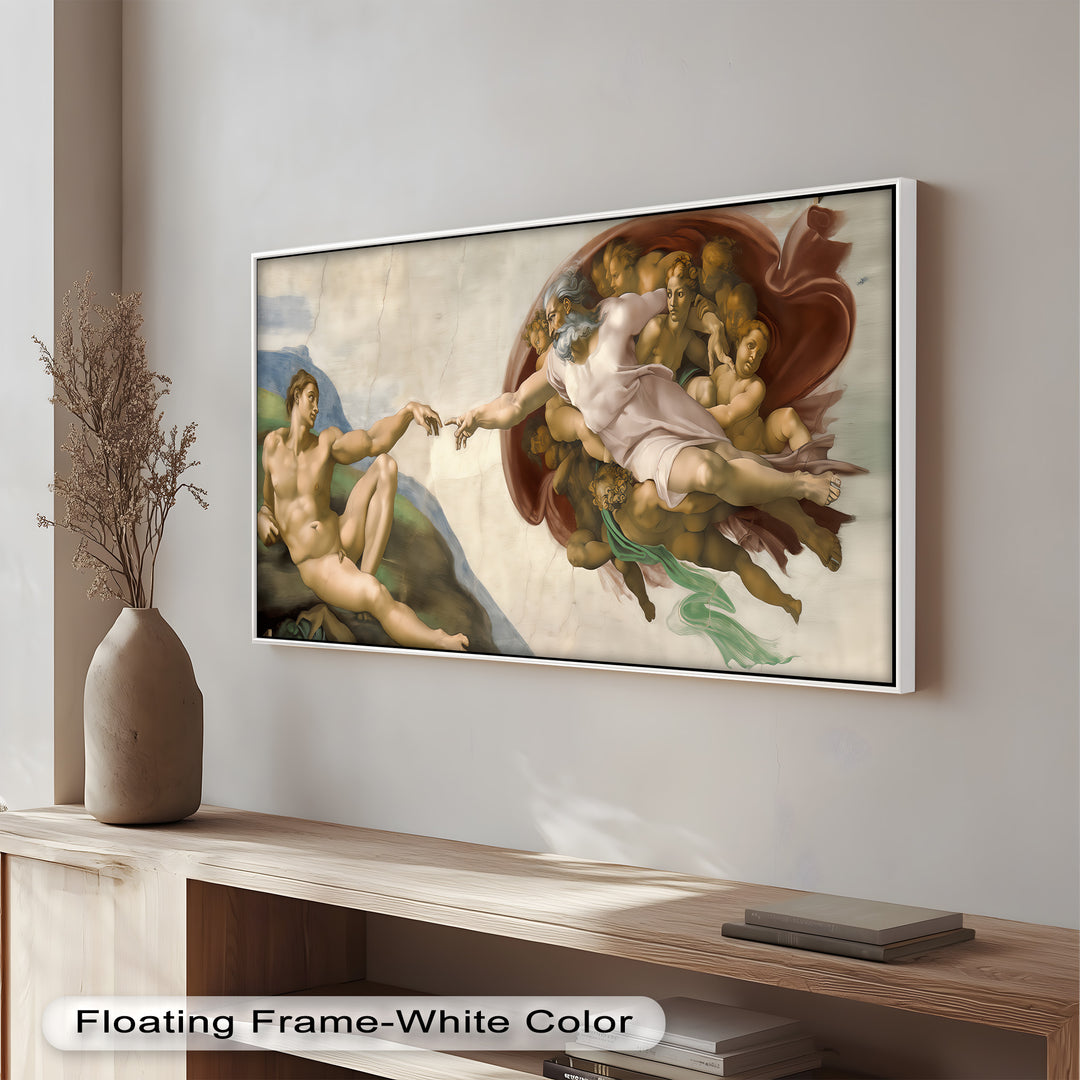 The Creation of Adam - Classicism Oil Painting