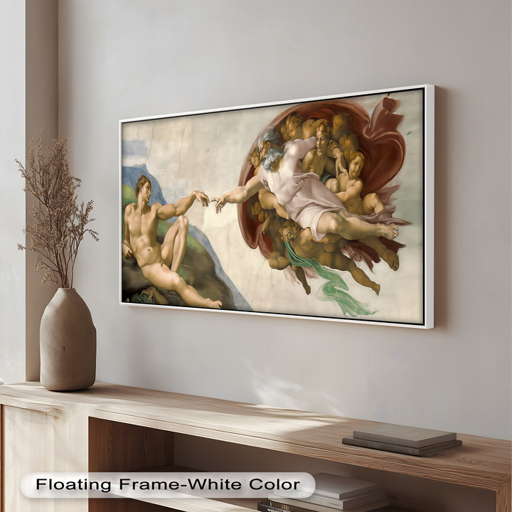 The Creation of Adam - Classicism Oil Painting