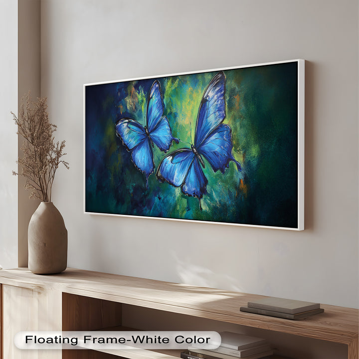 Dance of the Blues – Animal Oil Painting